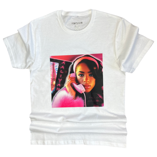 #Aaliyah Fallen Soldier T-Shirt by #vividoutloud.com